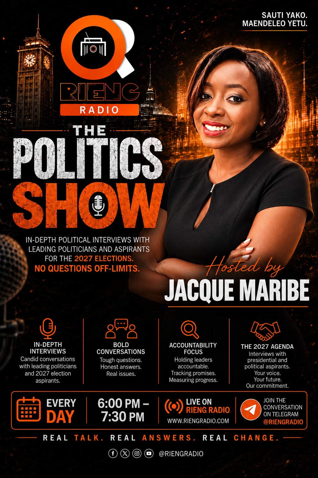 Politriks & Newsment show artwork